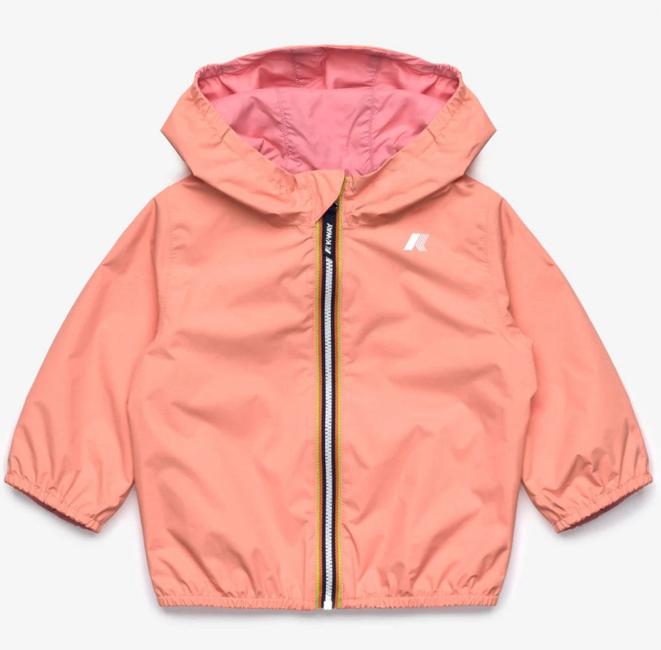 GIUBBINO K-WAY KIDS RED POPPY - BEIGE LT C57