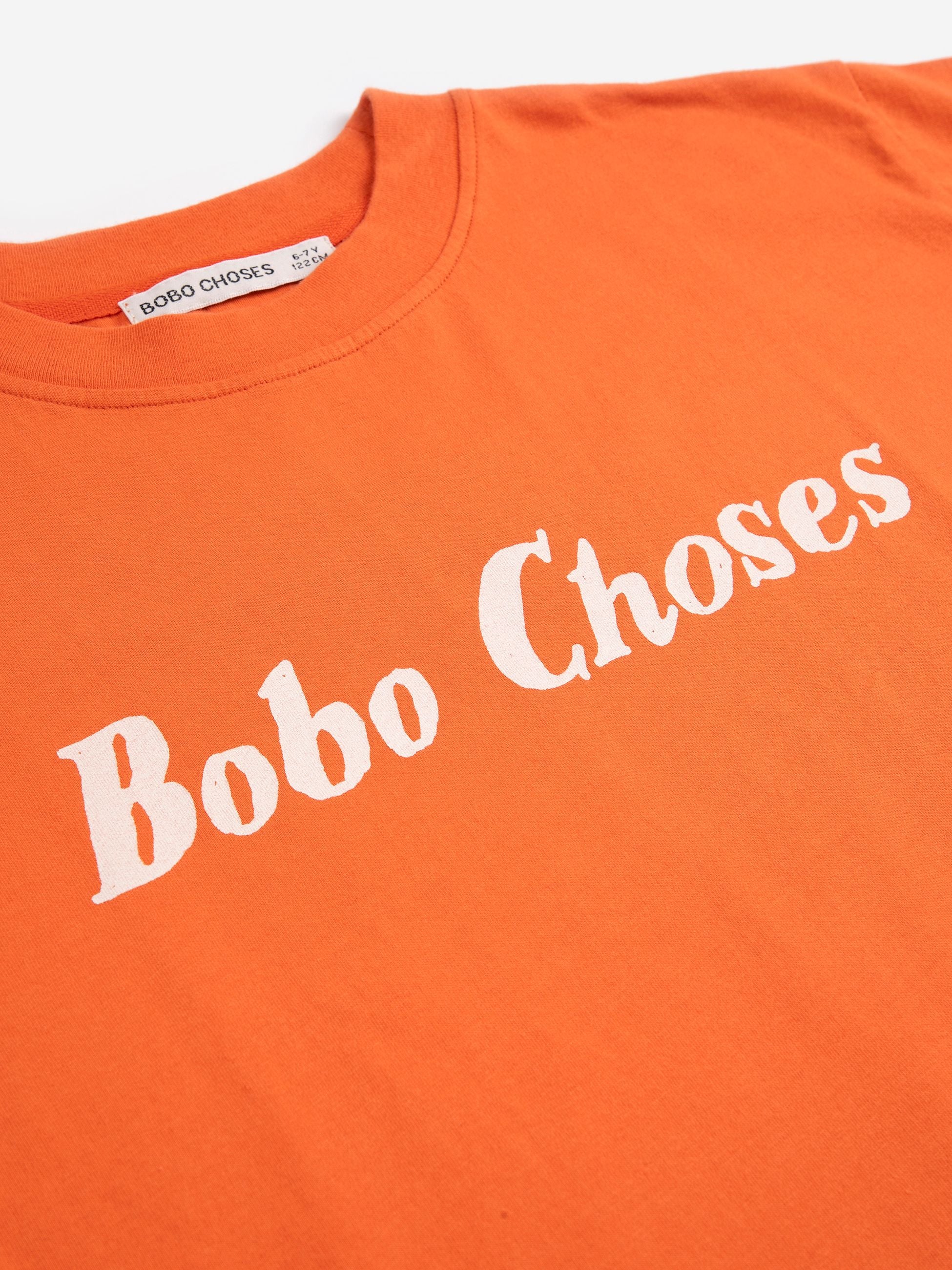T-SHIRT BOBO CHOSES Arancione