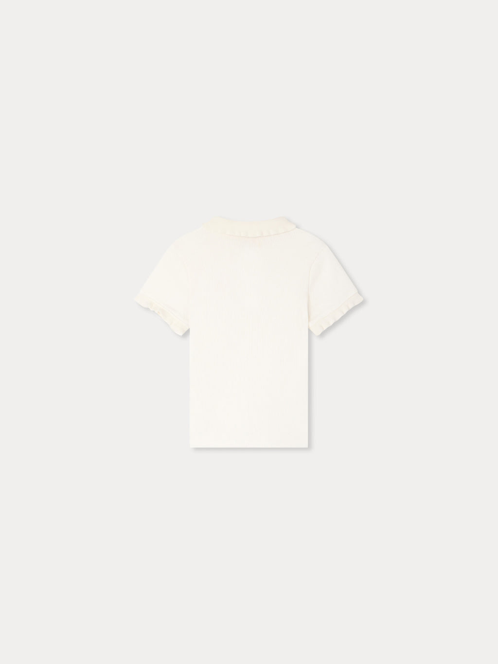 T-SHIRT BONPOINT UPB BLANC LAIT