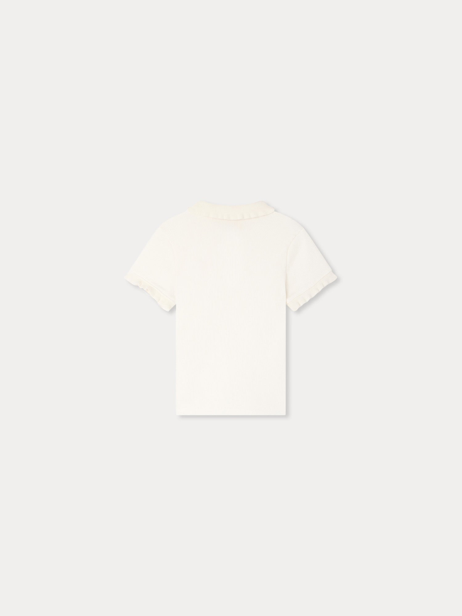 T-SHIRT BONPOINT UPB BLANC LAIT