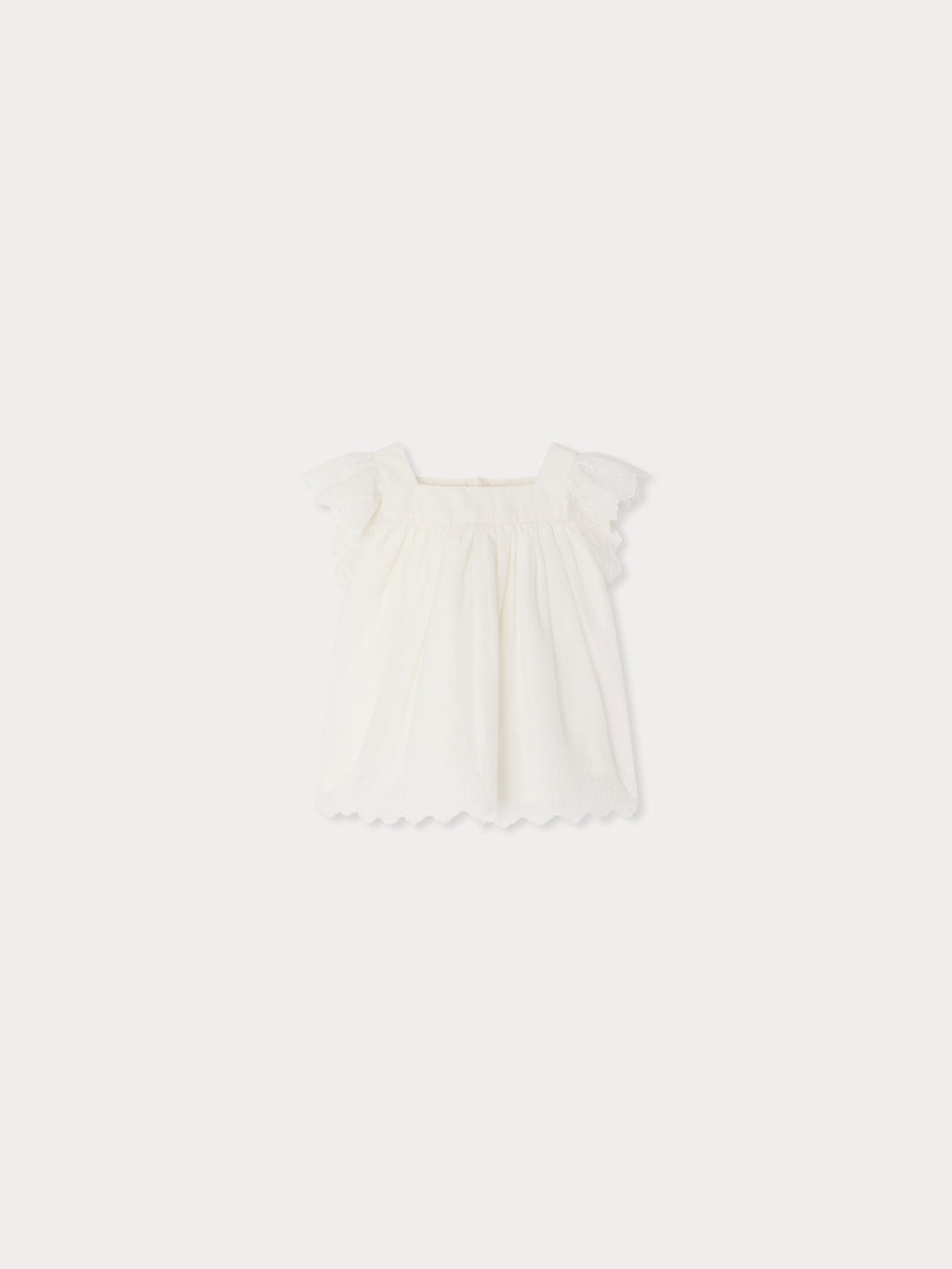 Blusa BONPOINT UPB BLANC LAIT