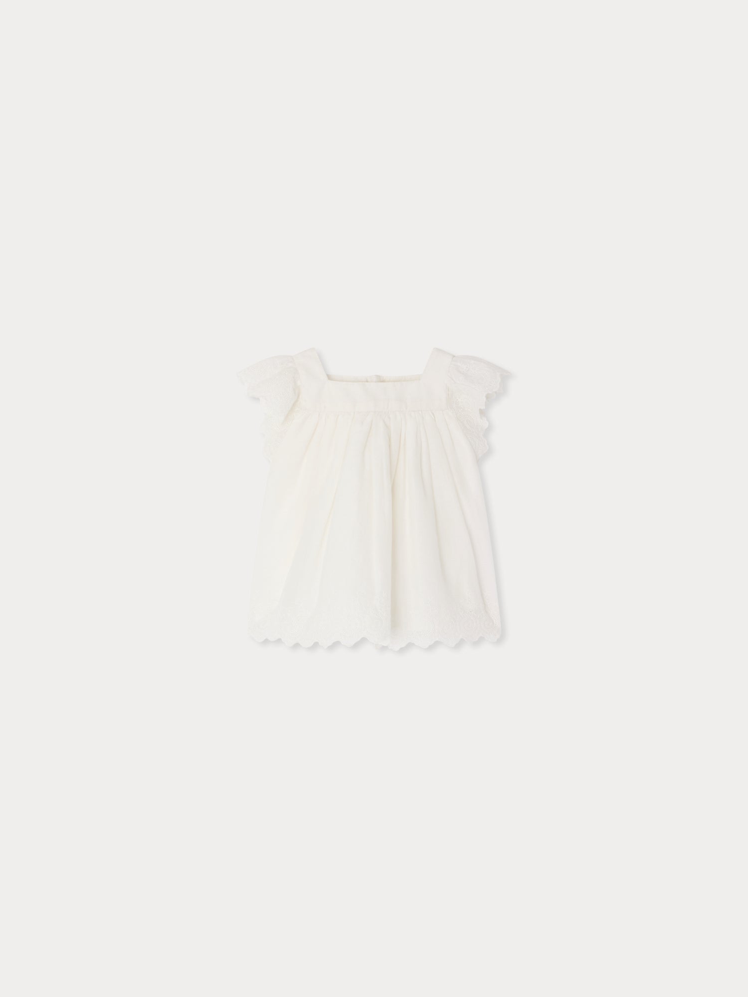 Blusa BONPOINT UPB BLANC LAIT