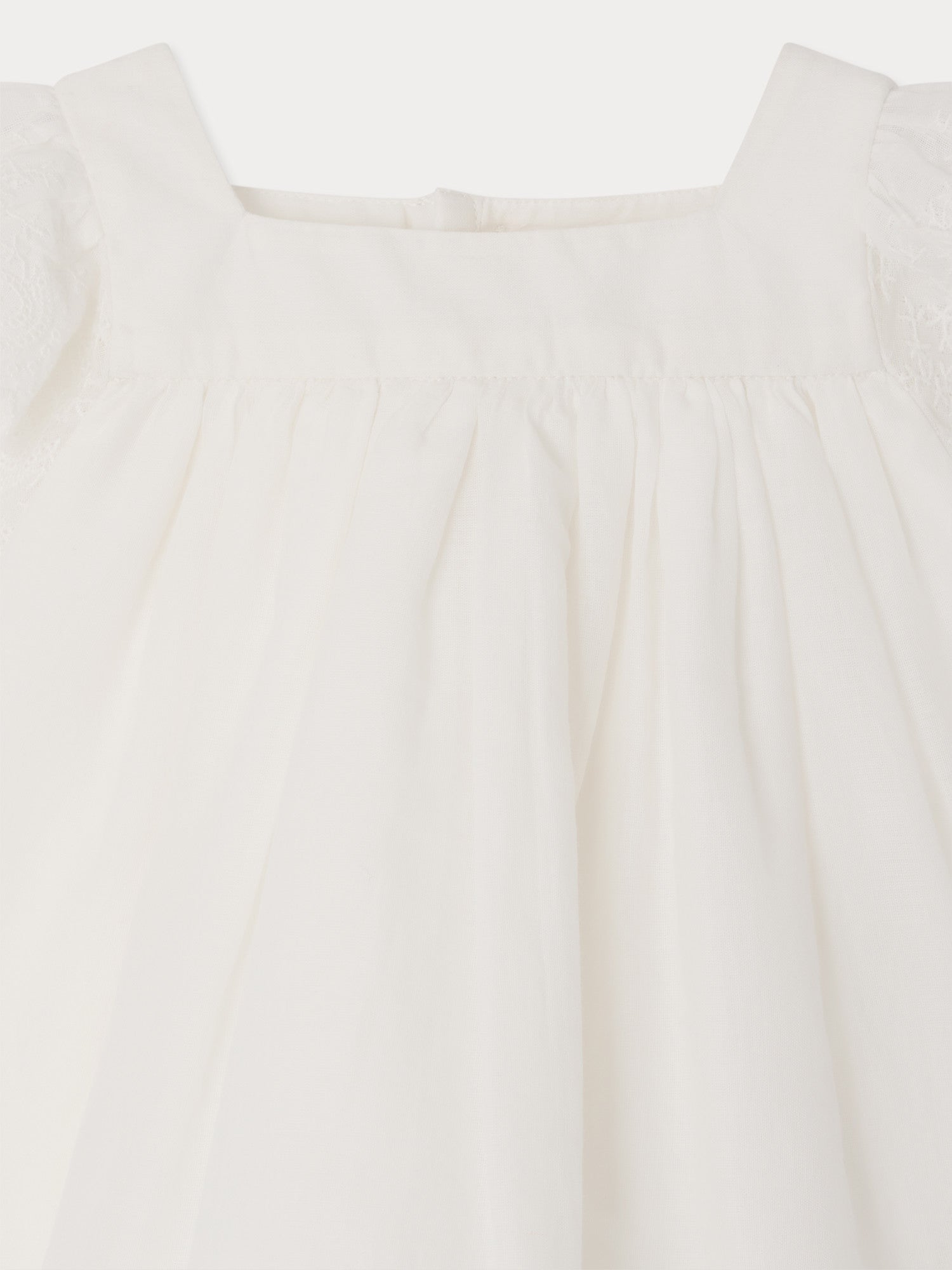 Blusa BONPOINT UPB BLANC LAIT