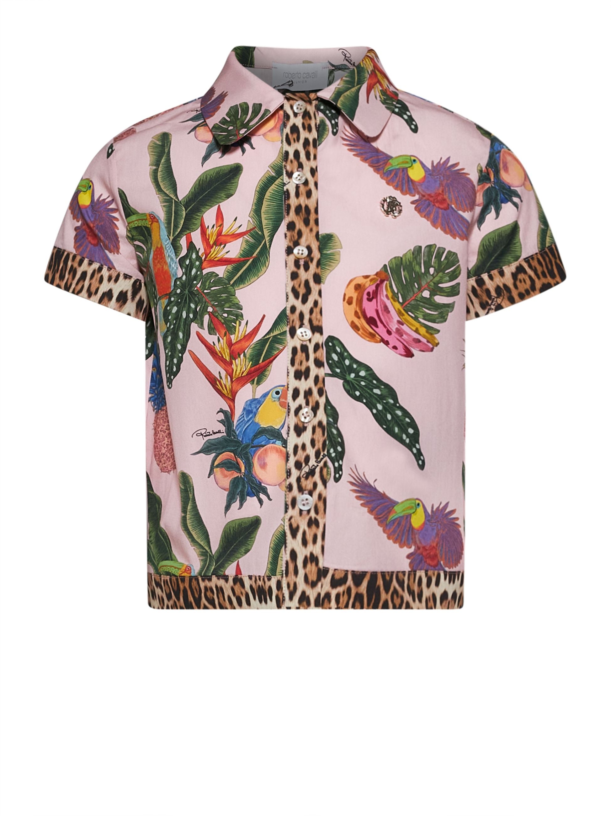 SHIRT ROBERTO CAVALLI KIDS Rosa
