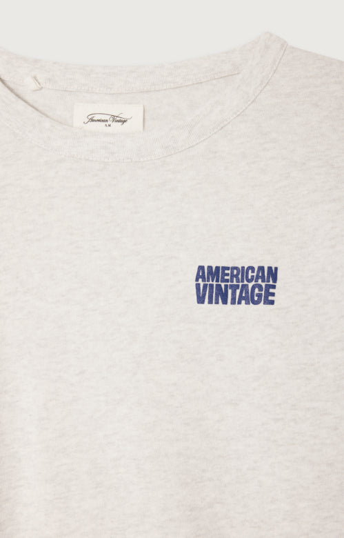 T-SHIRT AMERICAN VINTAGE ARCTIQUE CHINE