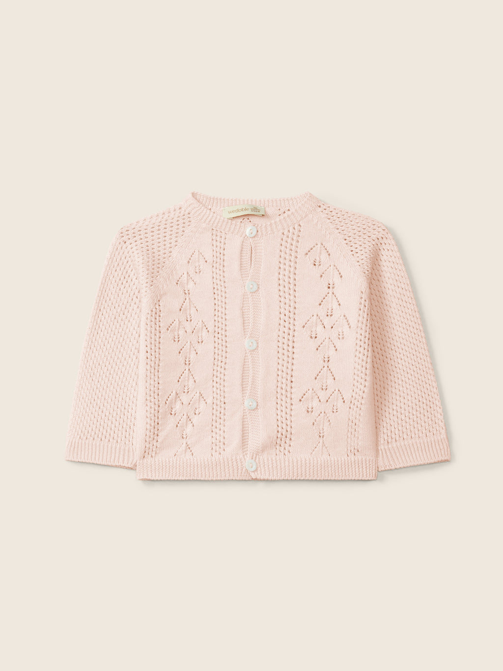 CARDIGAN WEDOBLE Soft pink