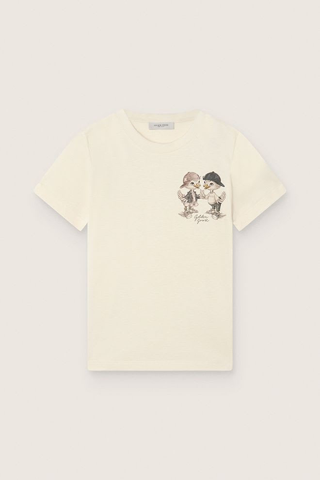 T-SHIRT GOLDEN GOOSE Bianco