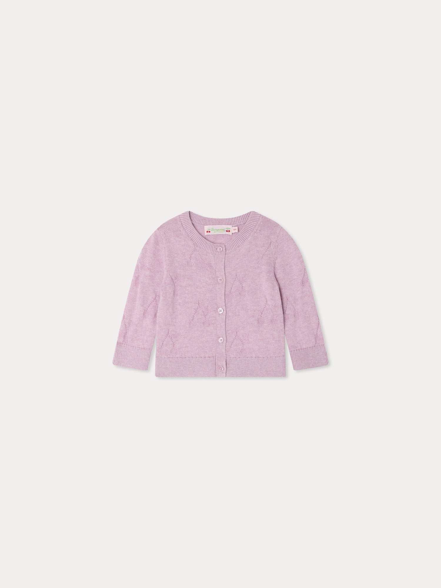 CARDIGAN BONPOINT LILAS