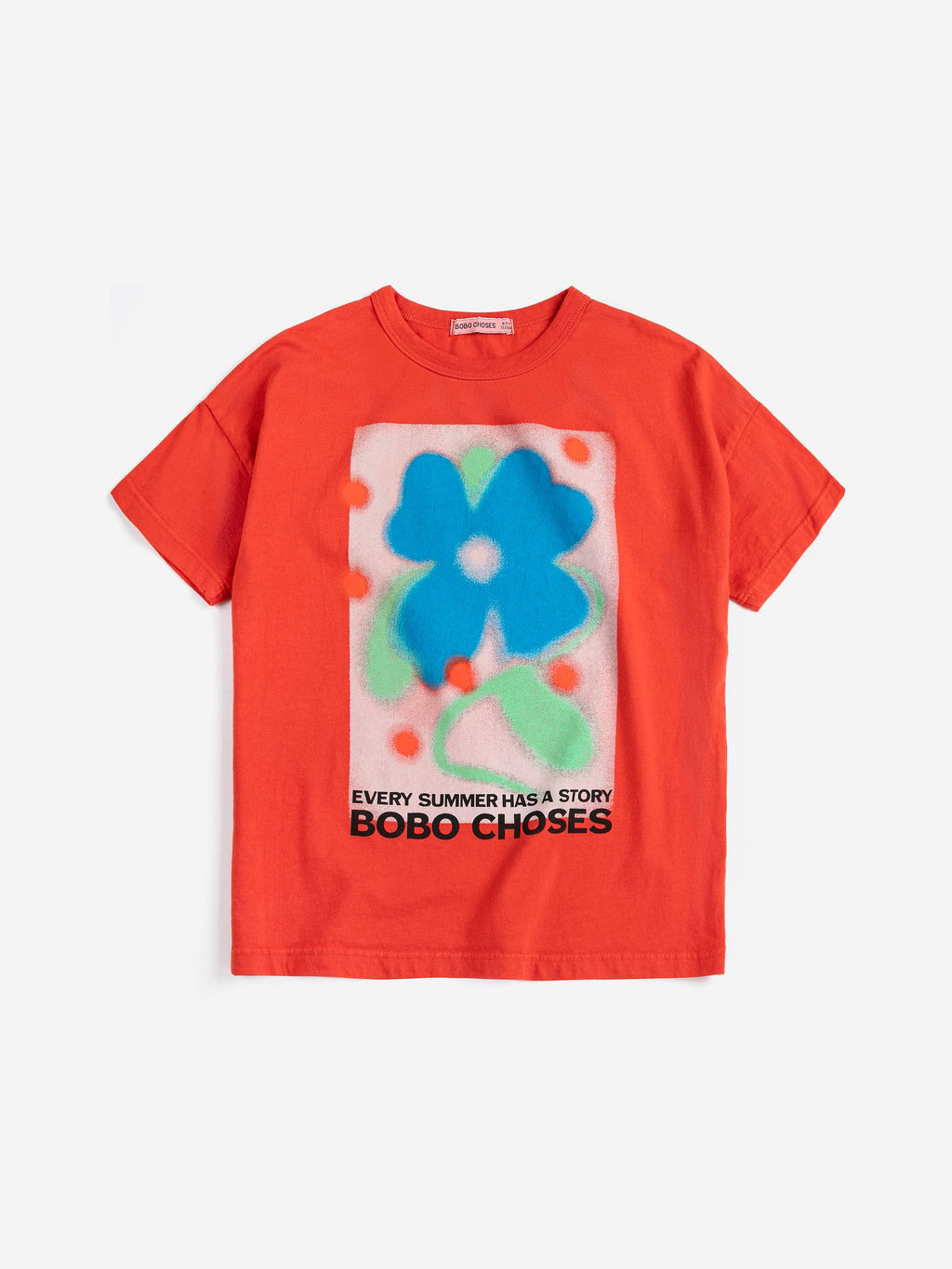 T-SHIRT BOBO CHOSES Rosso