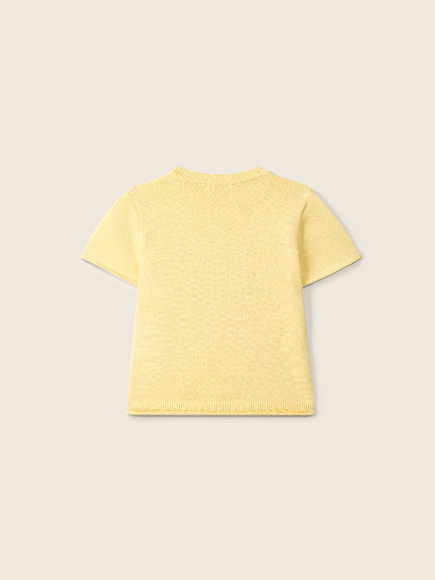 T-SHIRT WEDOBLE soft yellow