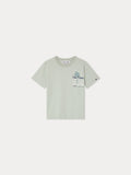 T-SHIRT BONPOINT UPB VERT CELADON