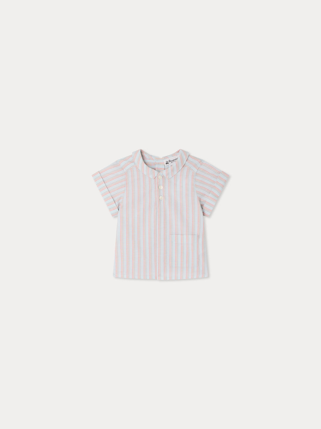 CAMICIA BONPOINT RA BLEU AQUA