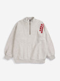 FELPA BOBO CHOSES LIGHT HEATHER