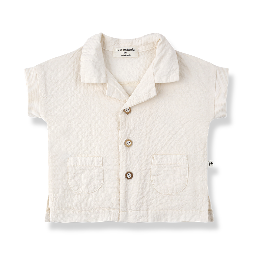 CAMICIA 1+ IN THE FAMILY Ecru