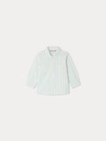 CAMICIA BONPOINT RA BLEU AQUA