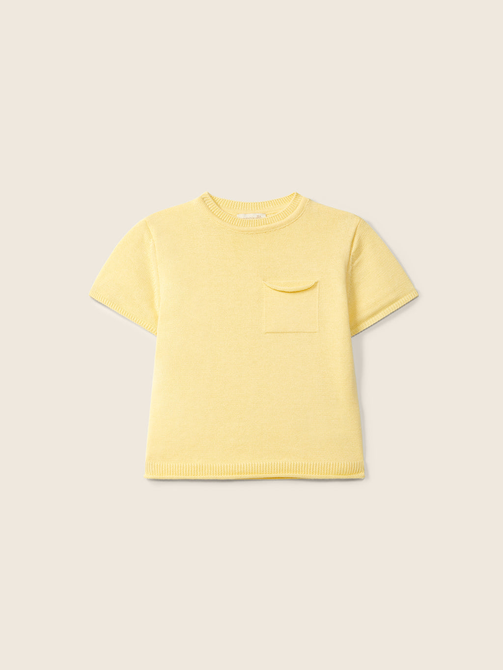 T-SHIRT WEDOBLE soft yellow