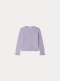 CARDIGAN BONPOINT LILAS