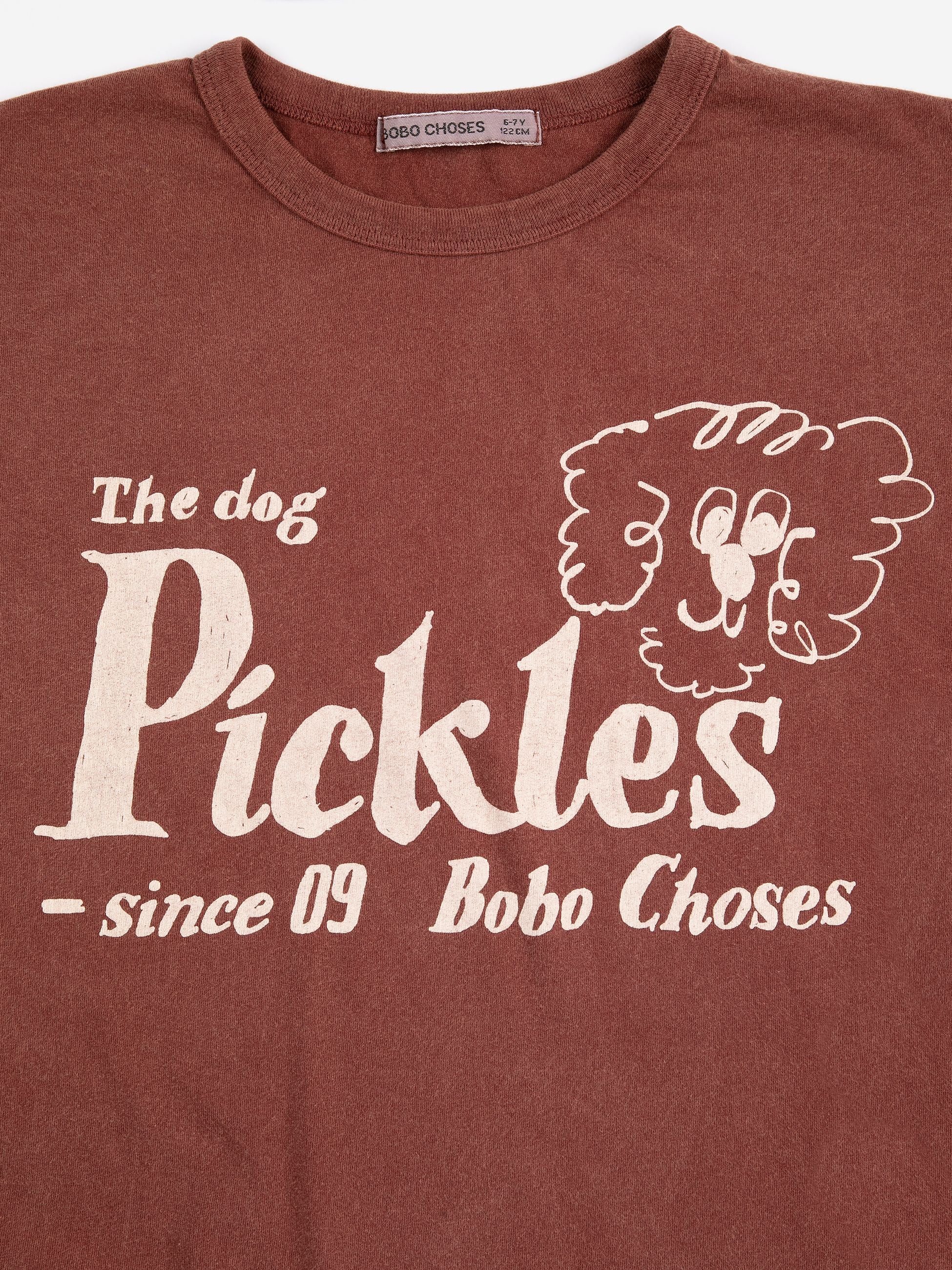 T-SHIRT BOBO CHOSES Marrone