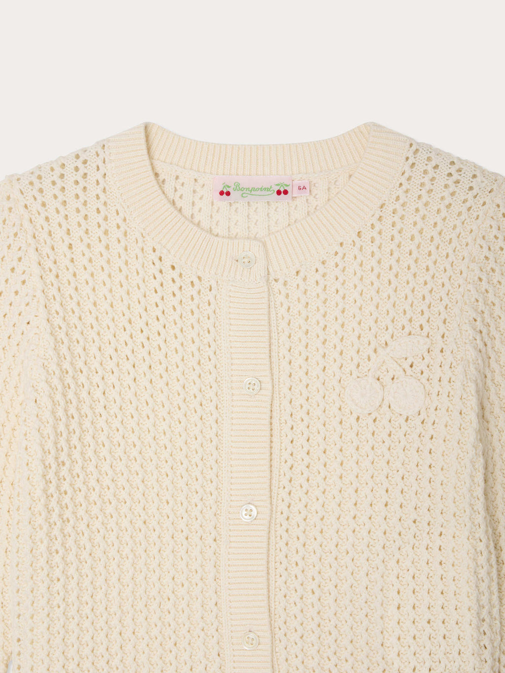 CARDIGAN BONPOINT Ecru