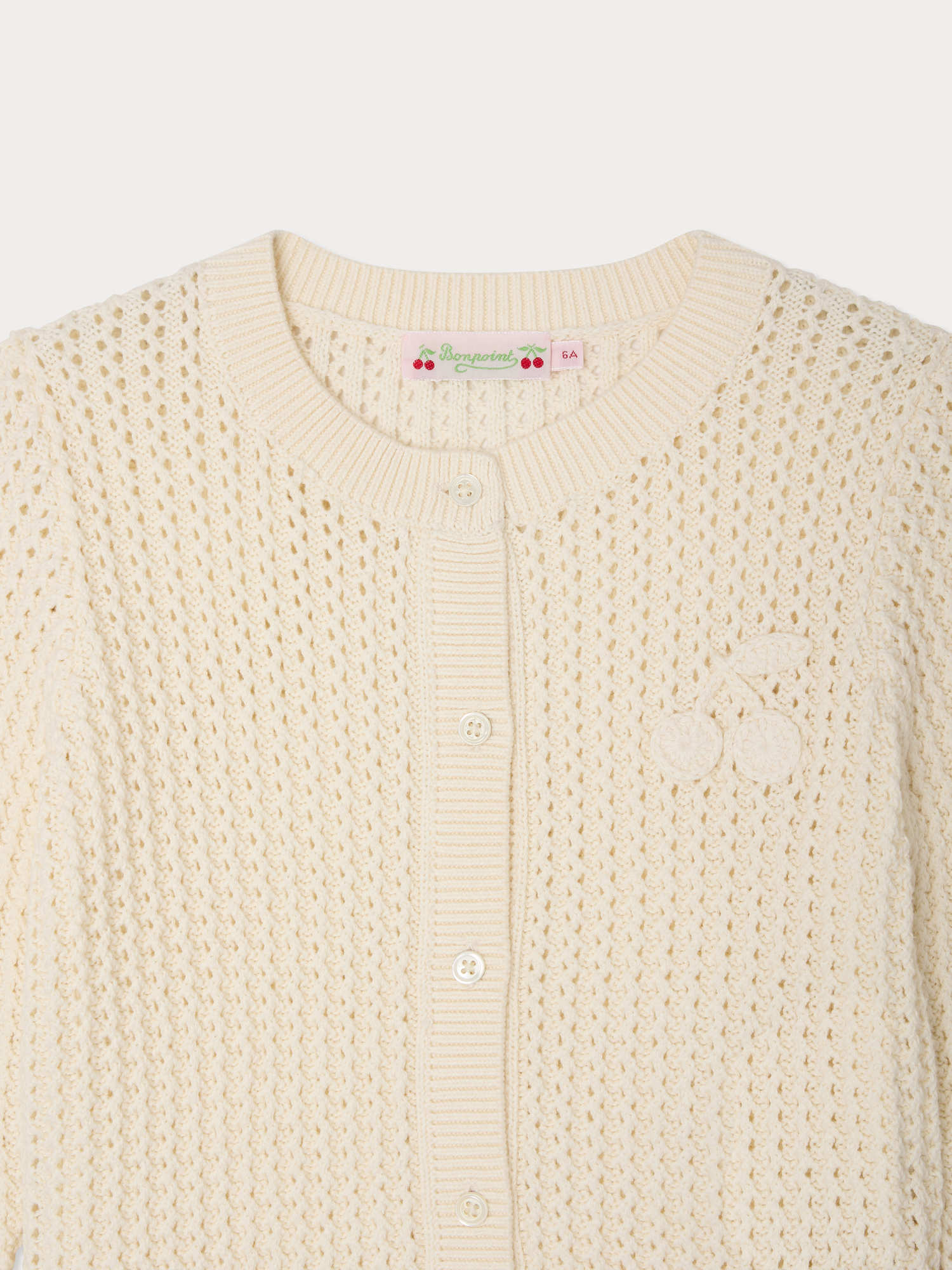 CARDIGAN BONPOINT Ecru