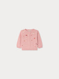CARDIGAN BONPOINT UPB ROSE FANE