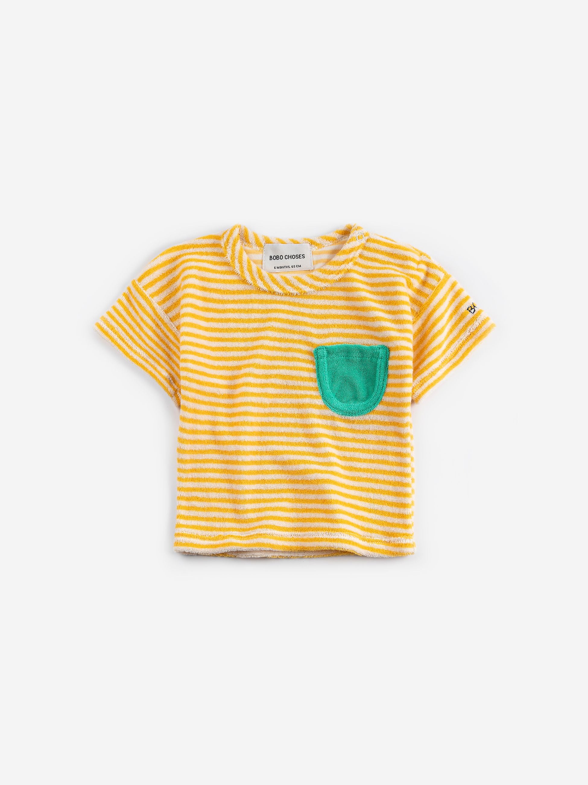 T-SHIRT BOBO CHOSES Giallo
