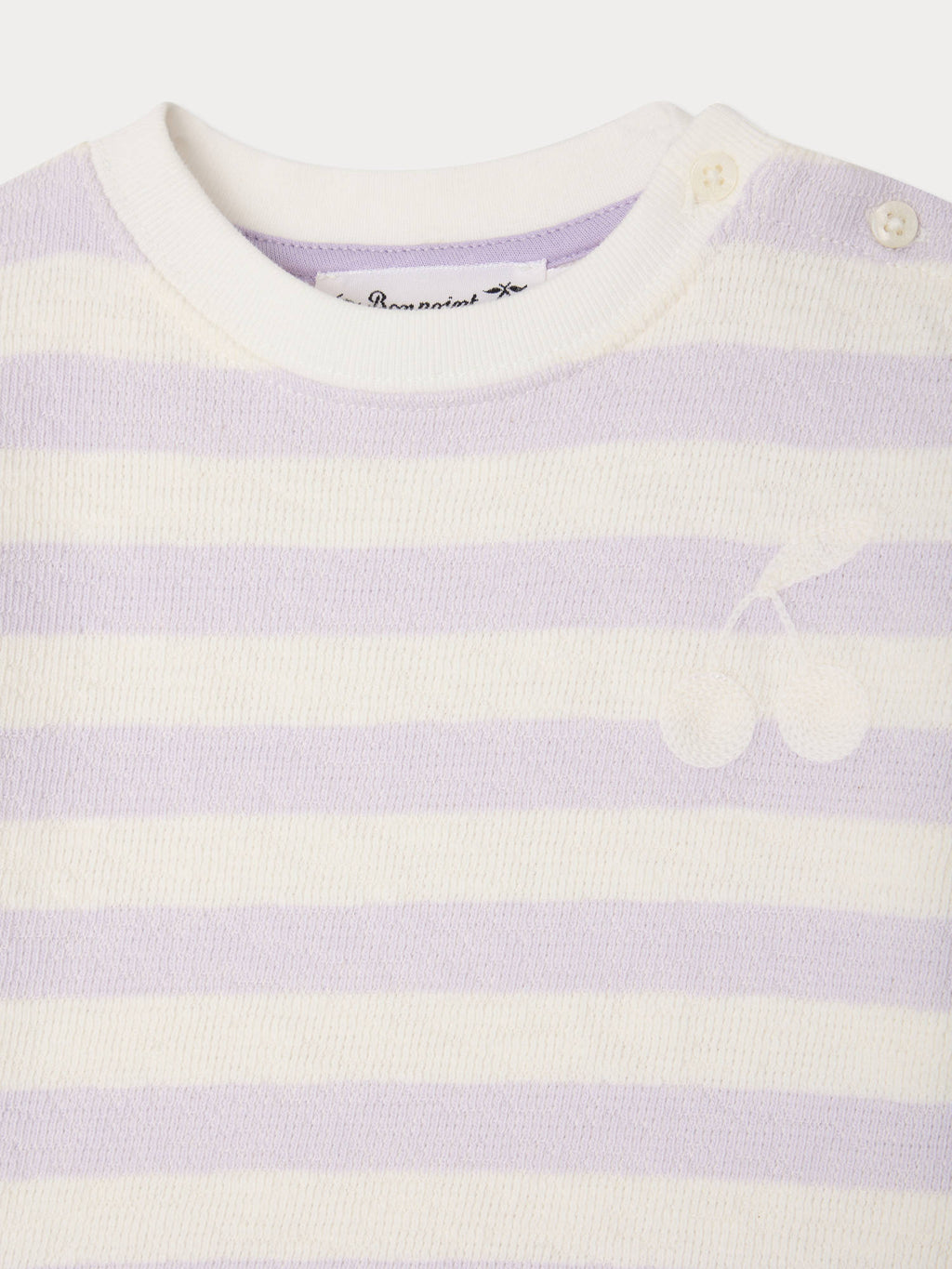T-SHIRT BONPOINT RA LILAS
