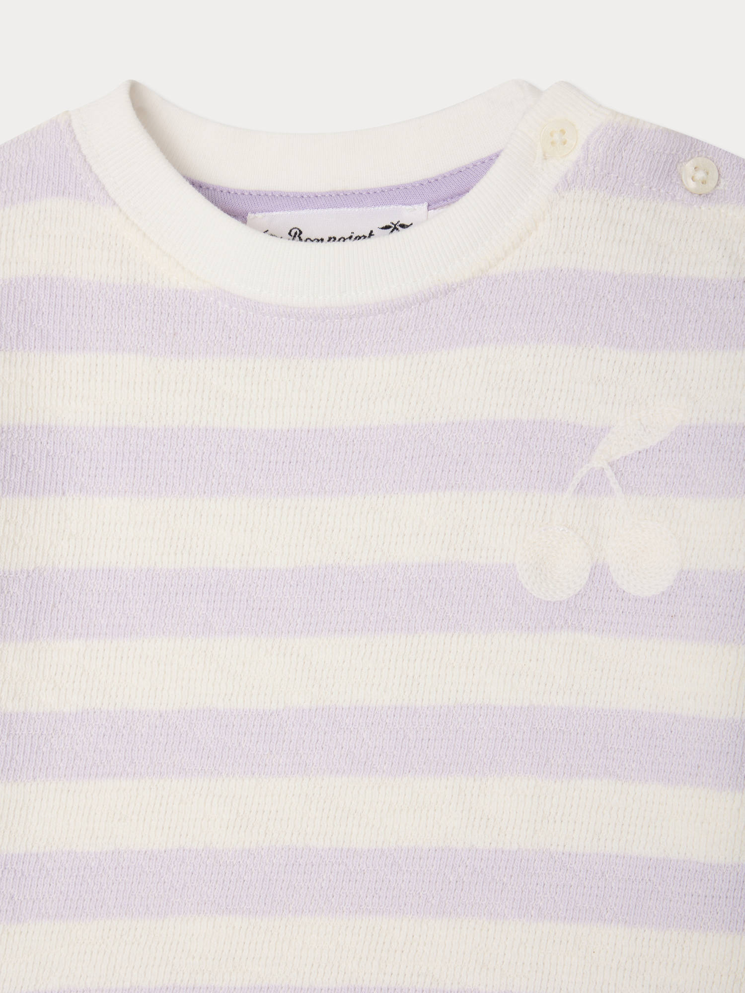 T-SHIRT BONPOINT RA LILAS