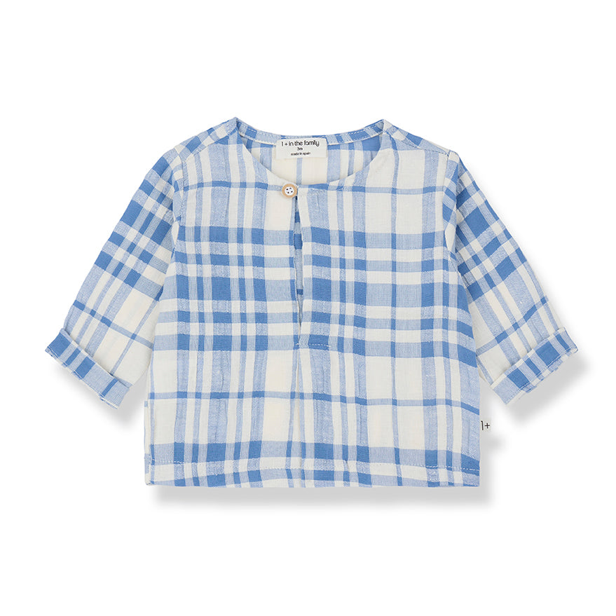 CAMICIA 1+ IN THE FAMILY Ultramarine