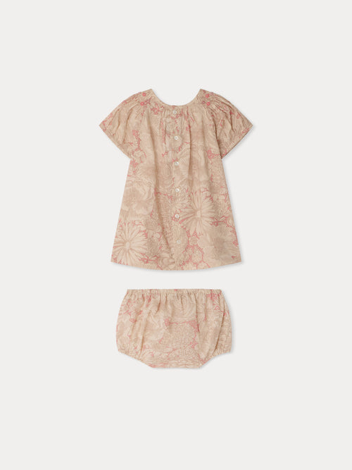 ABITO BONPOINT FL ROSE MOYEN