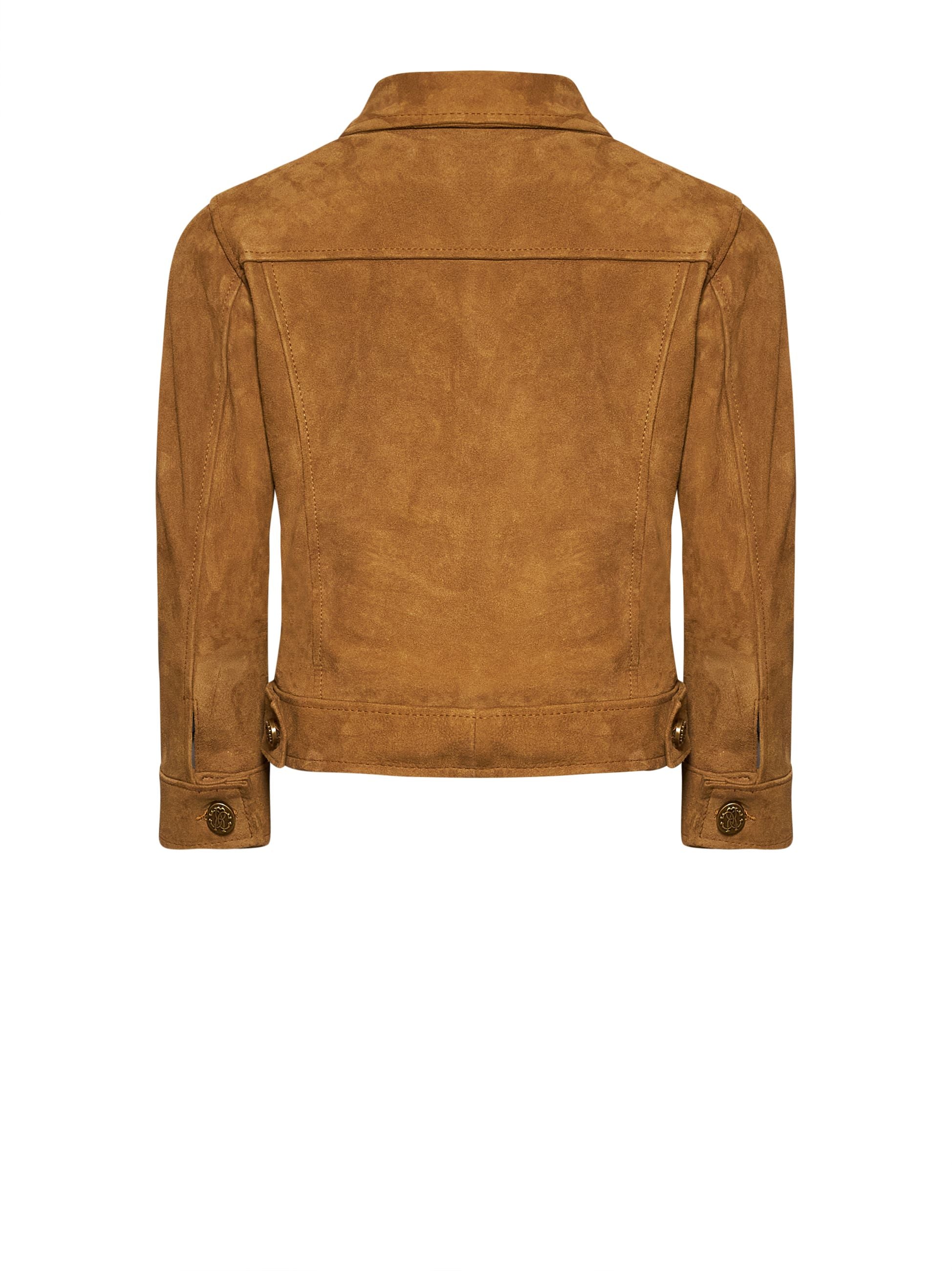 GIACCA ROBERTO CAVALLI KIDS Marrone